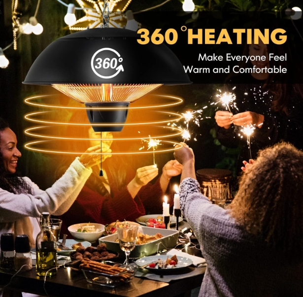 IPX5 waterproof rating heater